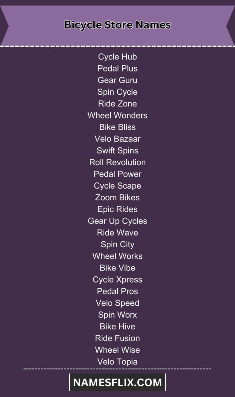 925+ Ultimate Bicycle Company Names Ideas