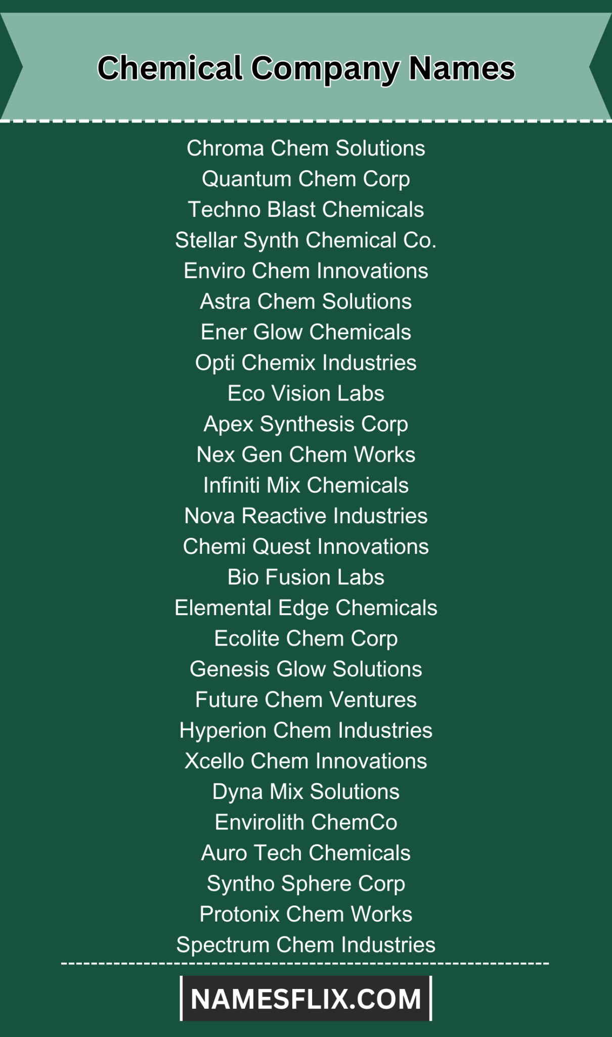 1200+ Best Chemical Company Names Ideas for Your Venture