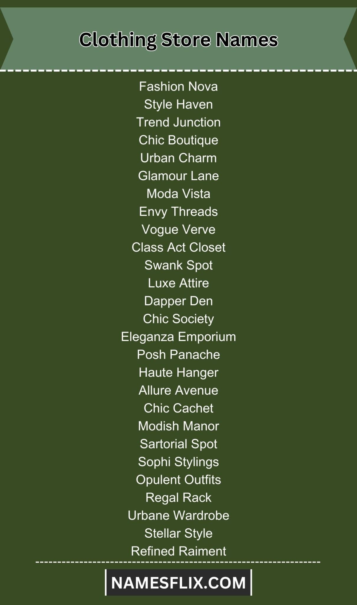960+ Top Clothing Brand Names to Elevate Your Fashion Business