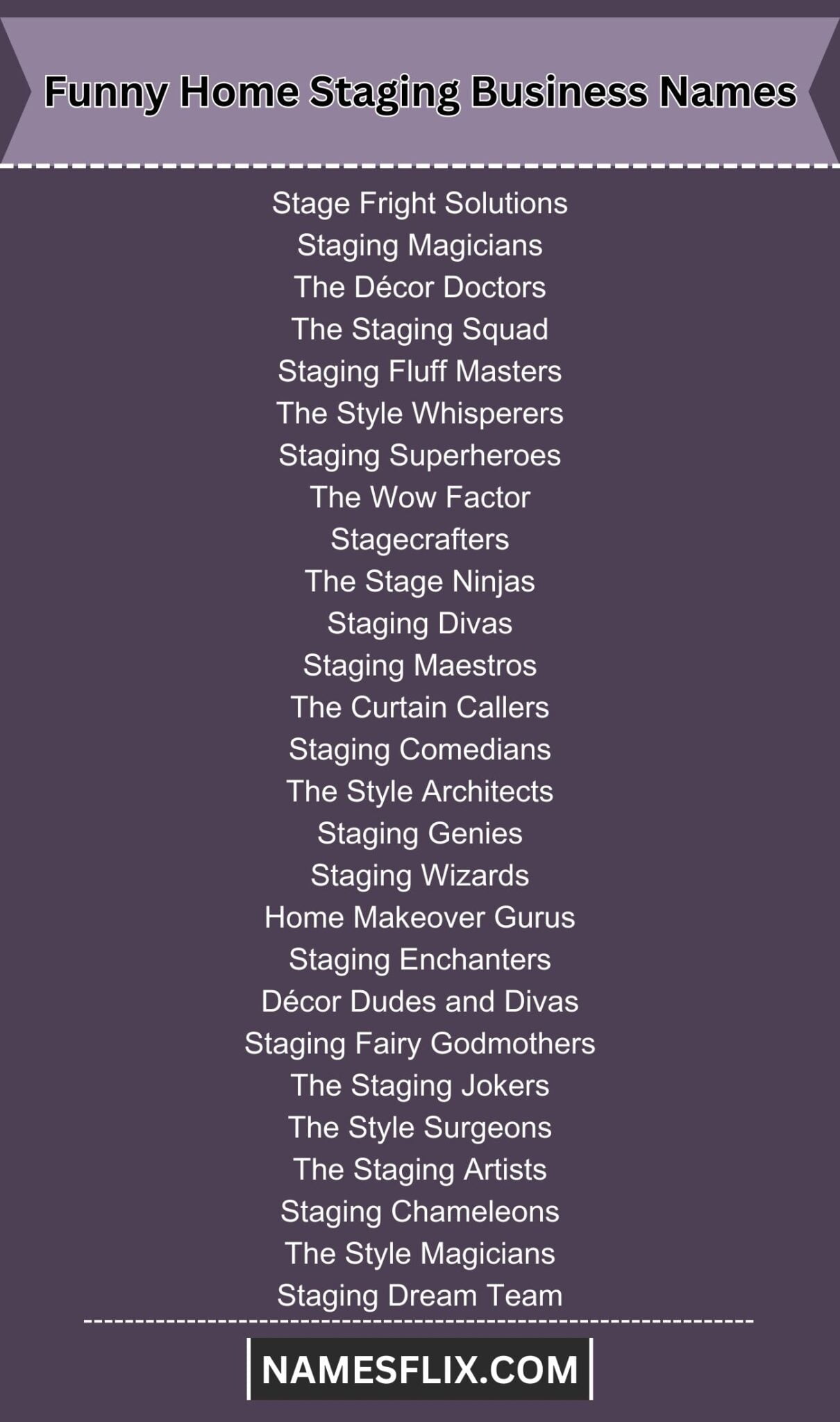 815+ Best Home Staging Business Names Ideas