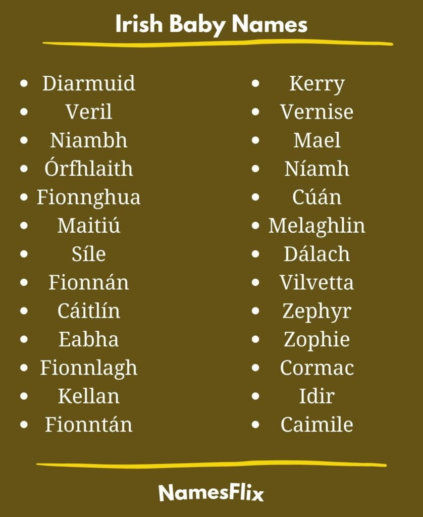 Irish Baby Names