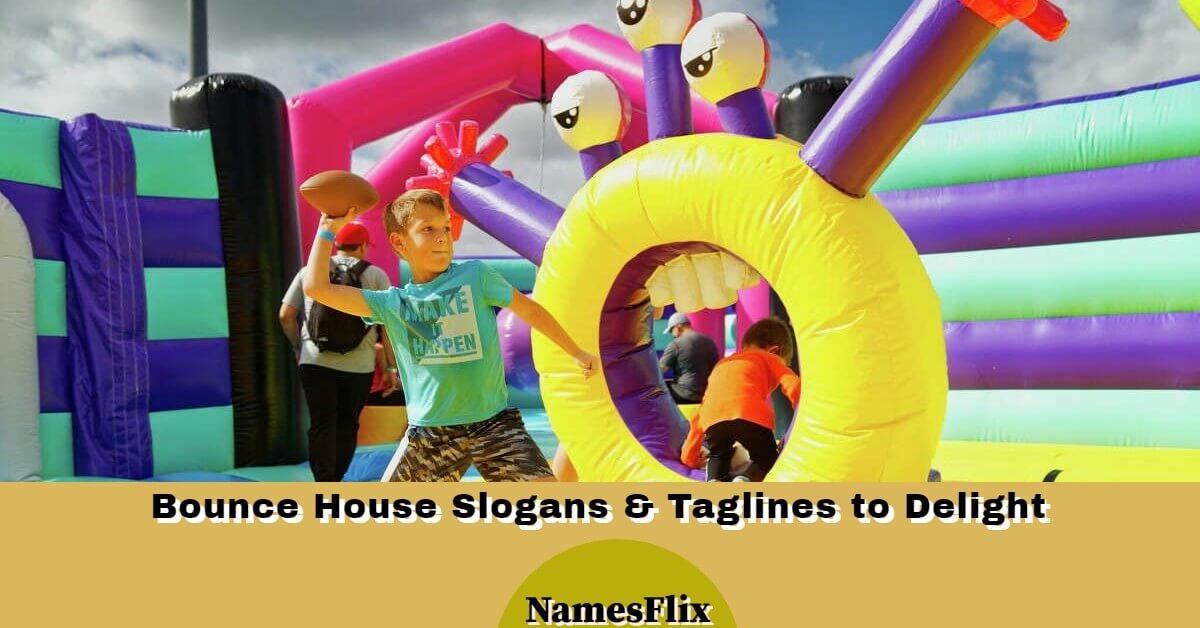 430+ Bounce House Slogans & Taglines to Delight