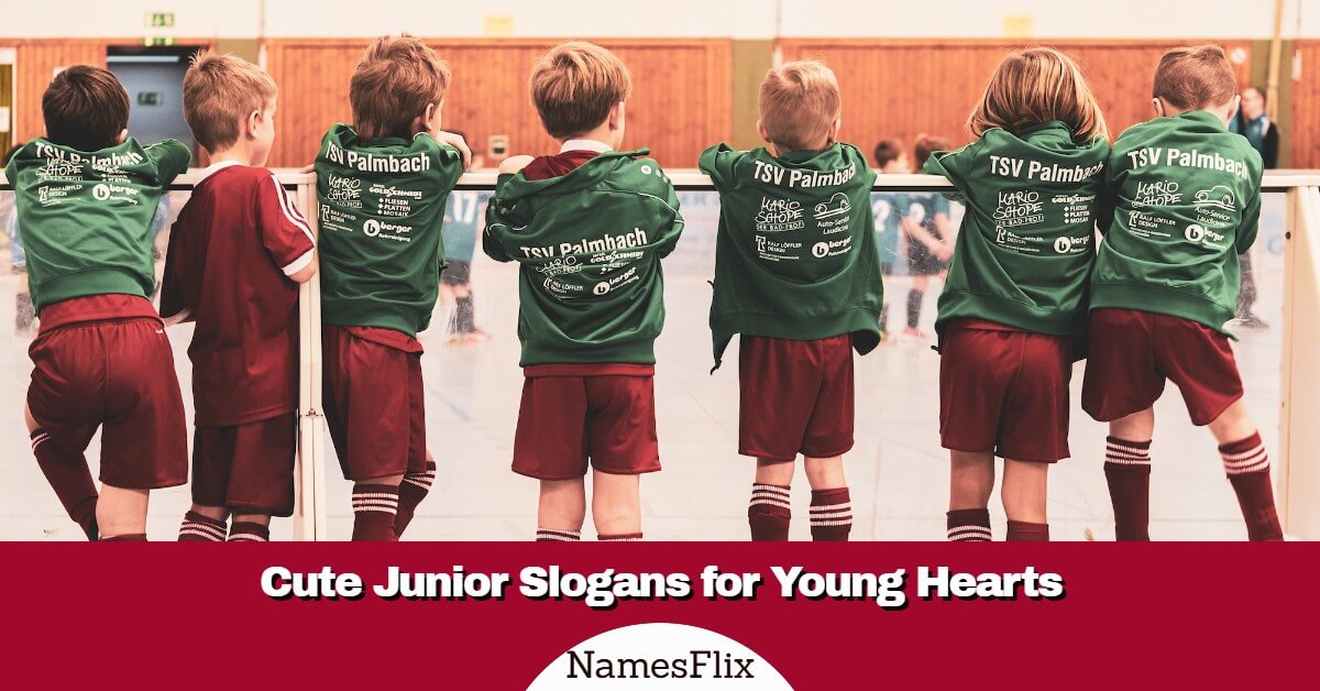 670+ Cute Junior Slogans for Young Hearts