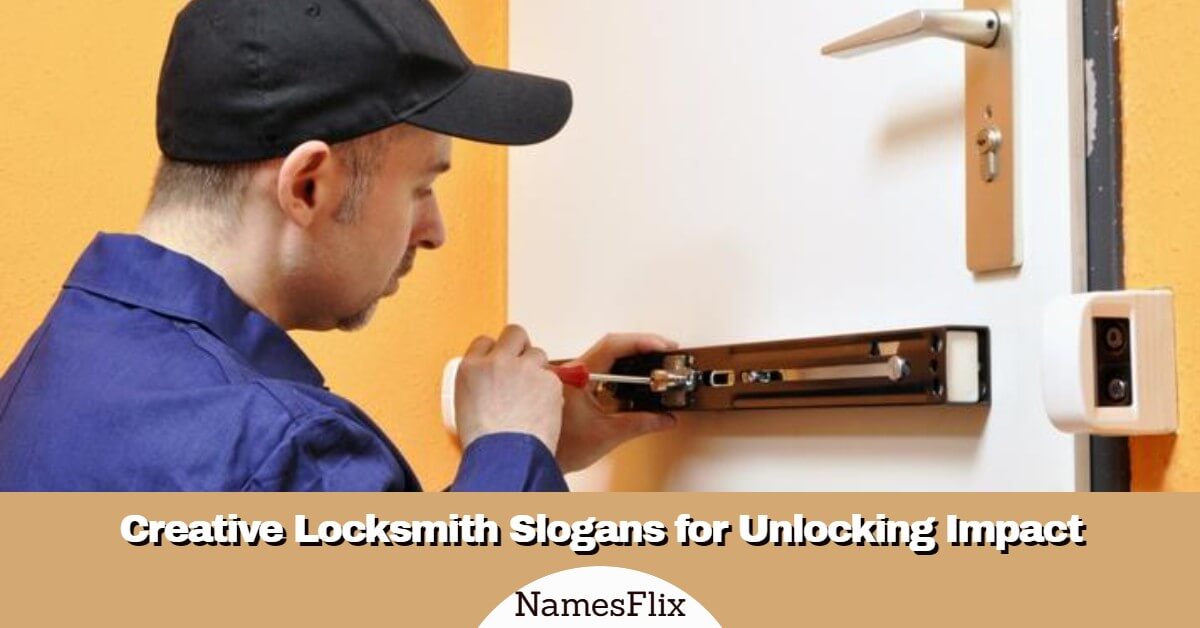 505+ Creative Locksmith Slogans for Unlocking Impact