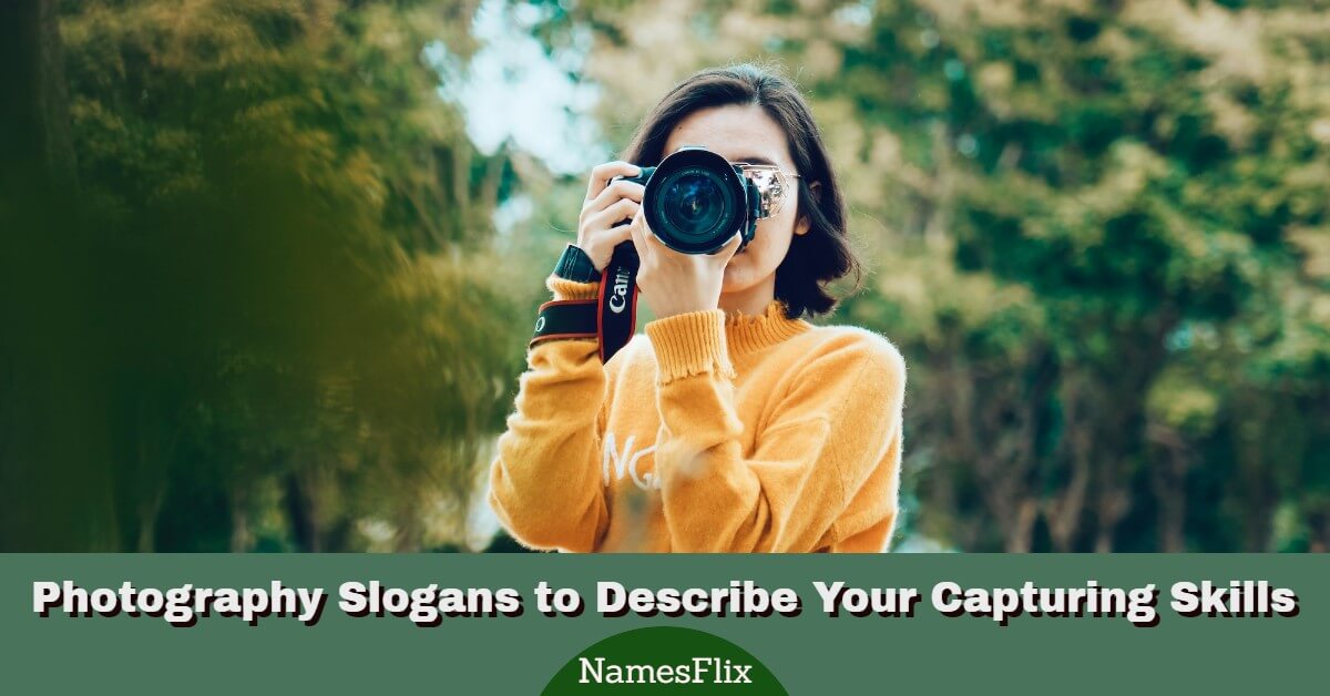 1020+ Photography Slogans to Describe Your Capturing Skills