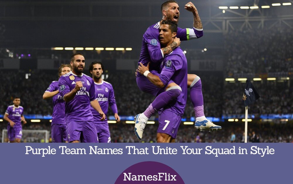 1200+ Purple Team Names That Unite Your Squad in Style