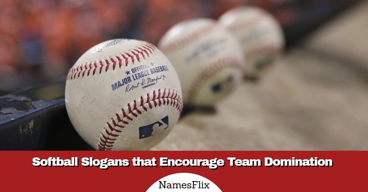 565+ Softball Slogans that Encourage Team Domination