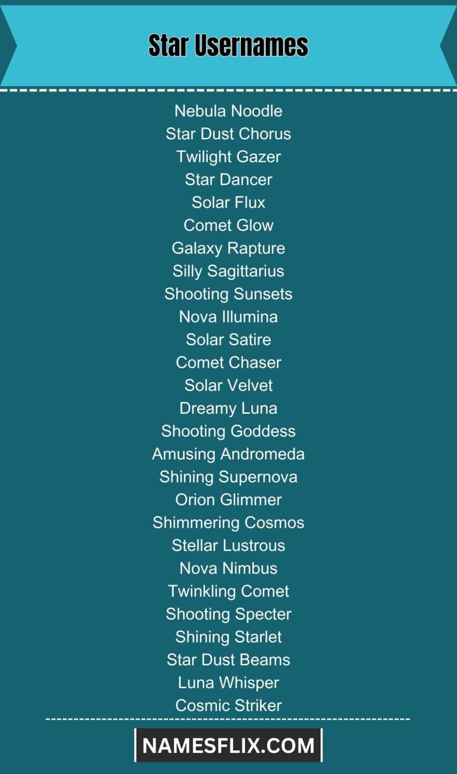 1460+ Star Usernames Ideas to Shine Bright Online