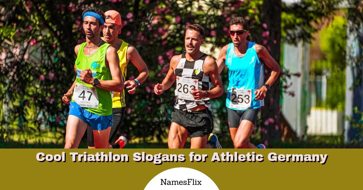 590+ Cool Triathlon Slogans and Taglines for Athletes