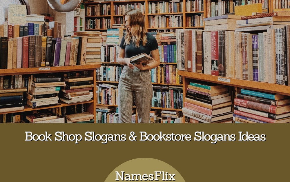 580+ Book Shop Slogans and Cool Bookstore Slogans Ideas