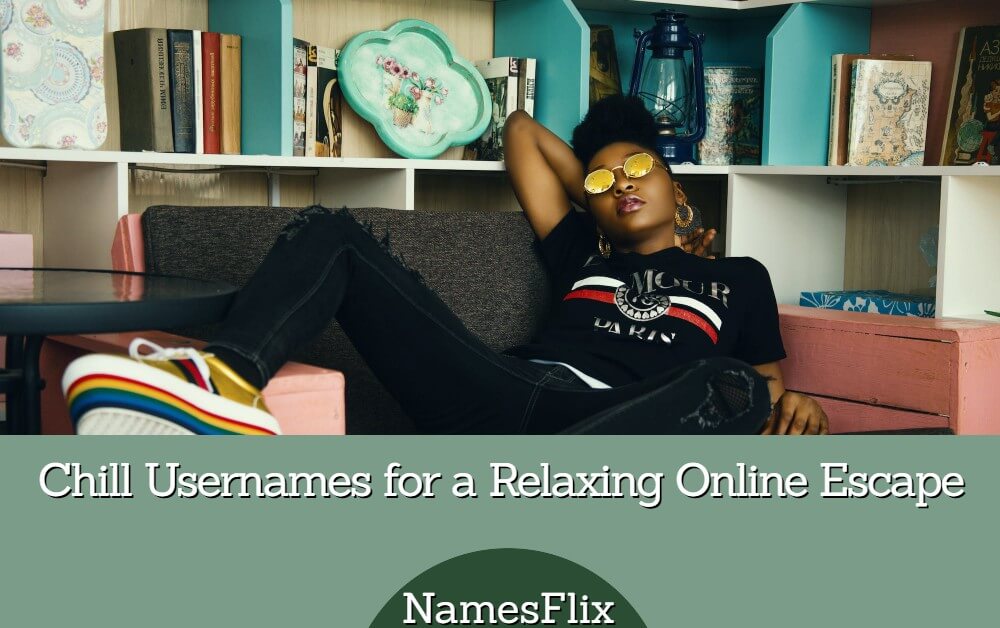720+ Chill Usernames for a Relaxing Online Escape