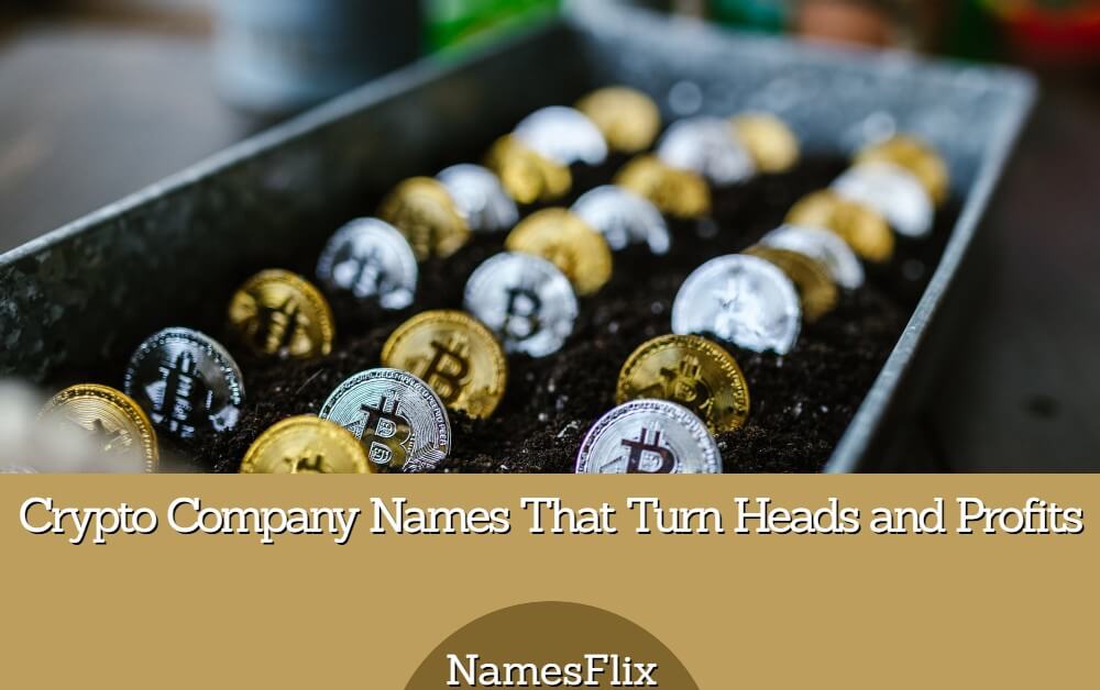 900+ Crypto Company Names That Turn Heads and Profits