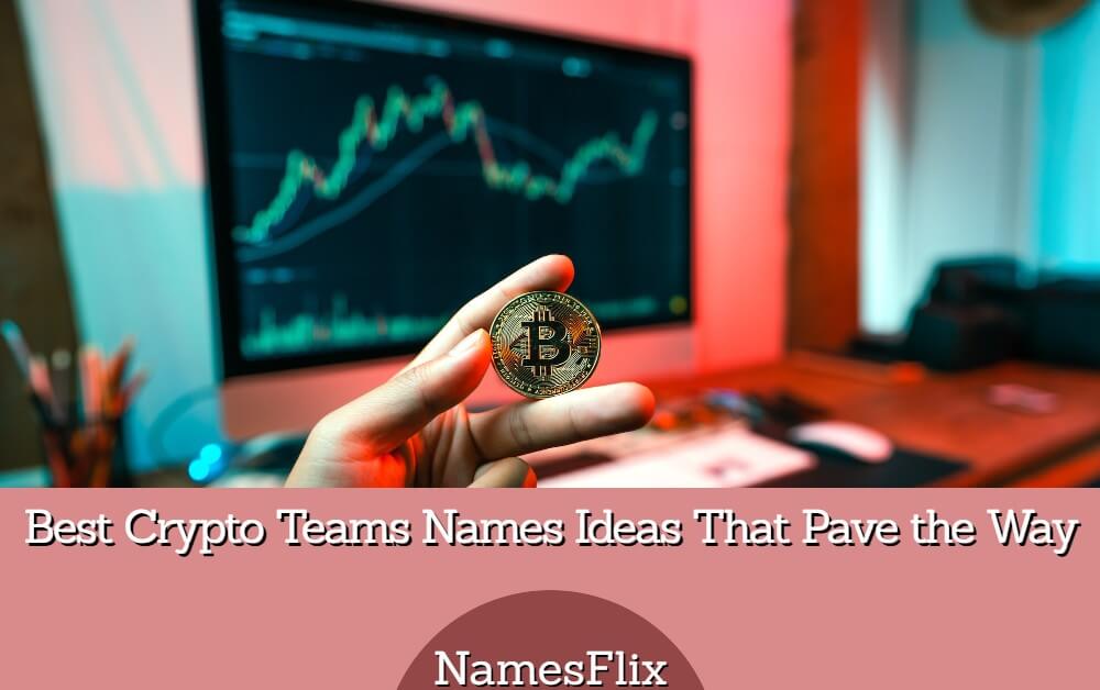 850+ Best Crypto Teams Names Ideas That Pave the Way
