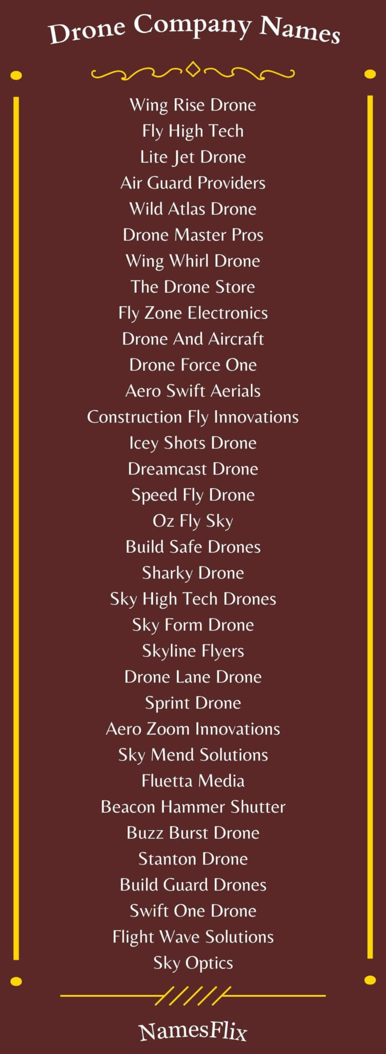 1000+ Catchy Drone Company Names for Your Aerial Venture