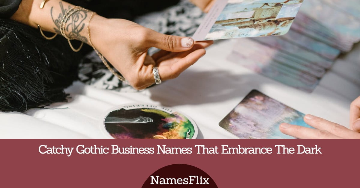 1200+ Catchy Gothic Business Names That Embrace the Dark