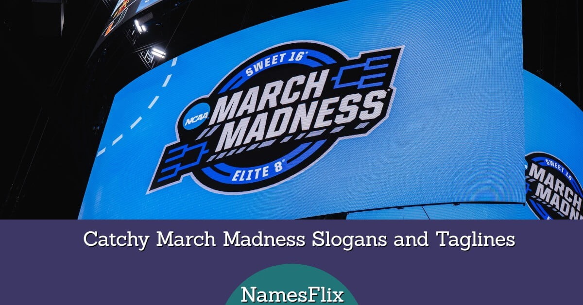 731+ Cool March Madness Slogans and Taglines
