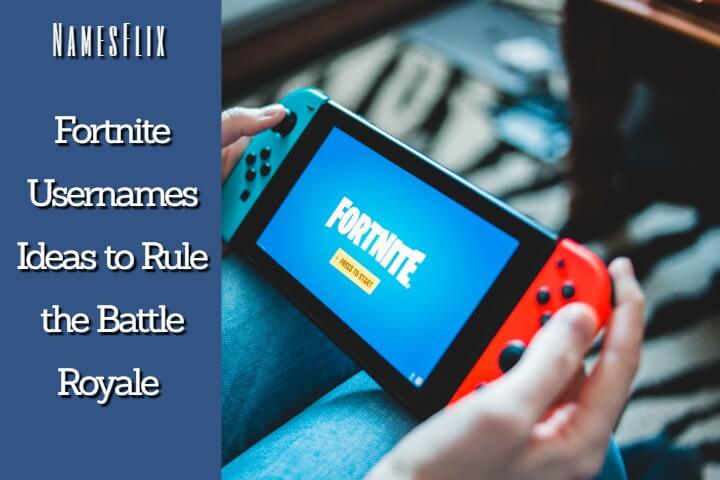 1100+ Fortnite Usernames Ideas to Rule the Battle Royale