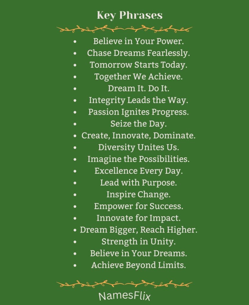 Key Phrases