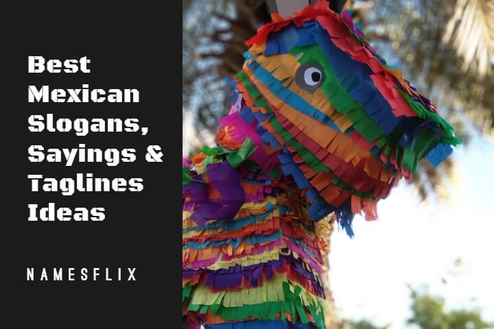 725+ Best Mexican Slogans, Sayings & Taglines Ideas