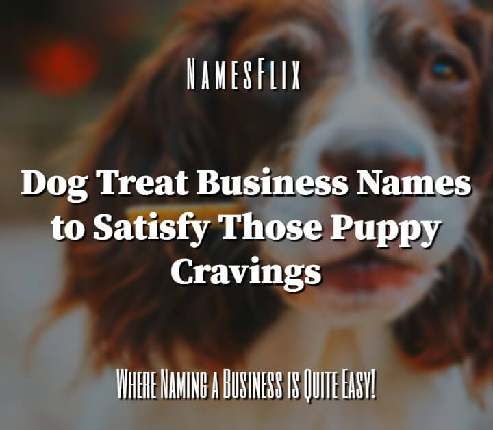 Pet treat business name ideas