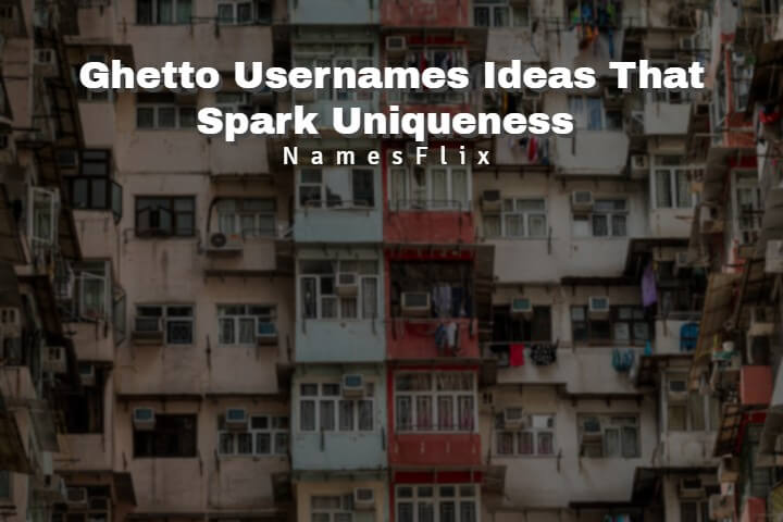 900+ Ghetto Usernames Ideas That Spark Uniqueness