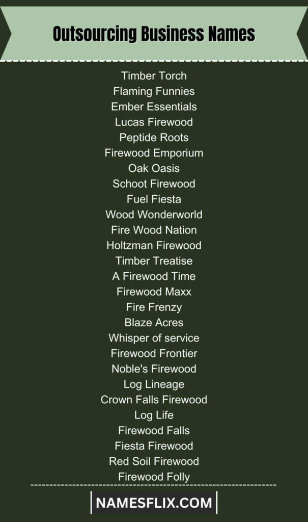 Outsourcing Business Names