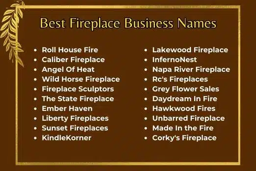 Best-Fireplace-Business-Names