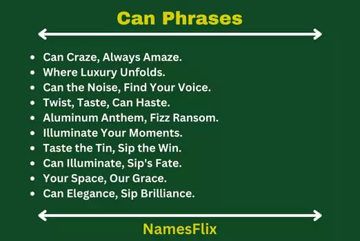 Can Phrases