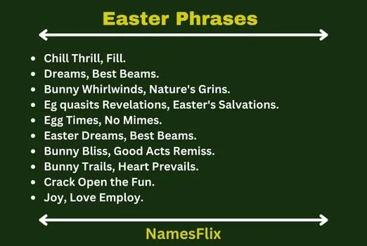 Easter Phrases