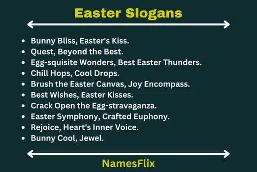 Easter Slogans