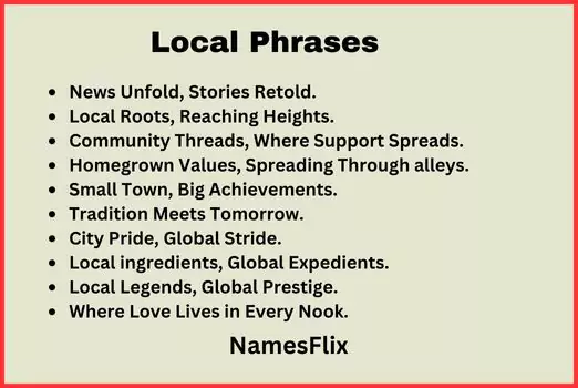 Local Phrases