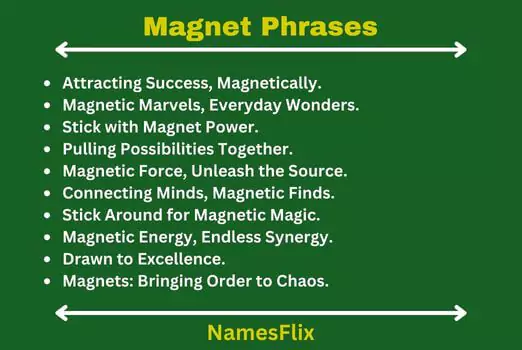 Magnet Phrases