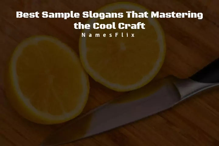 510+ Best Sample Slogans That Mastering the Cool Craft