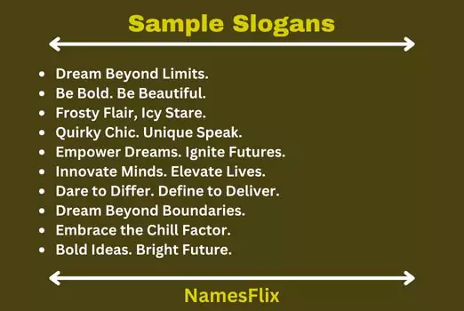 Sample Slogans