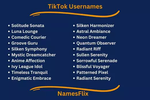 TikTok Usernames