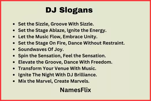 Dj Slogans