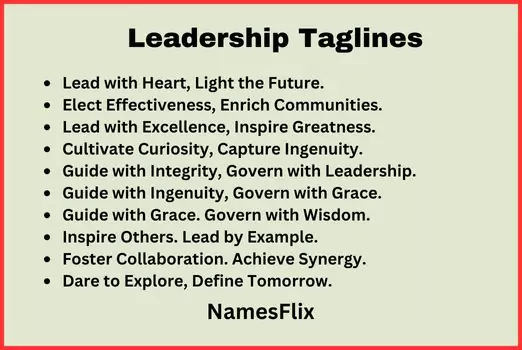 Leadership Taglines
