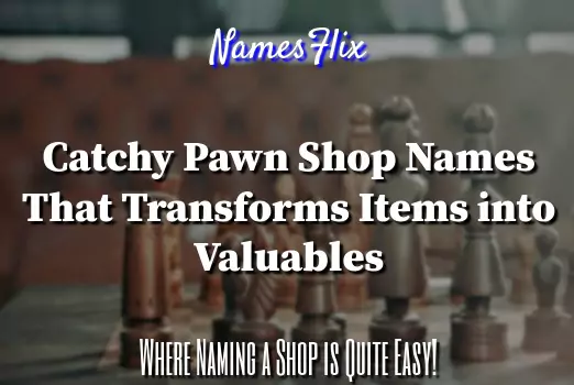1050+  Pawn Shop Names That Transforms Item into Valuables