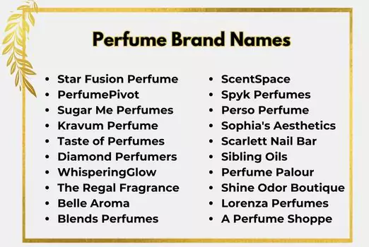 Perfume Brand Names