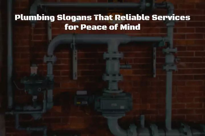 570+ Plumbing Slogans That Reliable Services for Peace of Mind