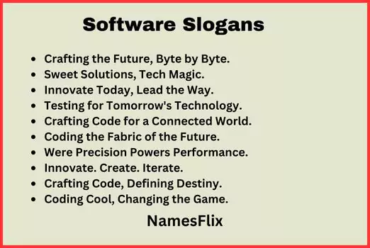 Software Slogans