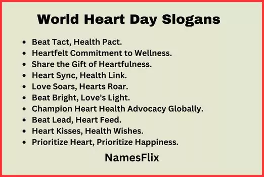 World Heart Day Slogan